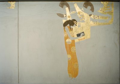 Beethovenfries – Die schwebenden Genien: Poesie von Gustav Klimt